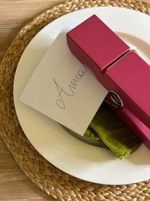 Maxi molletta grande rossa