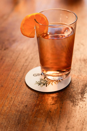 set sottobicchieri cocktail mise en place