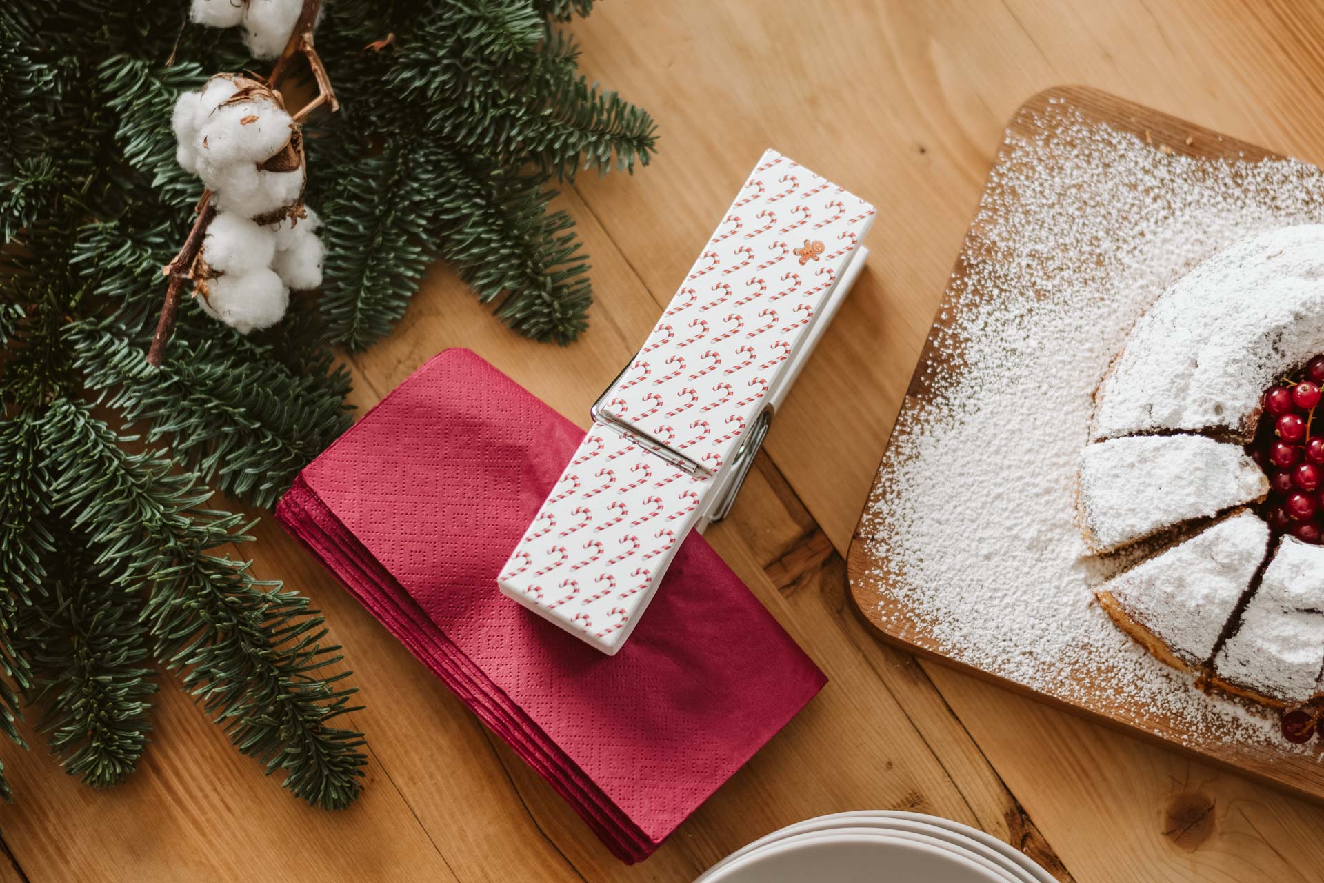 Molletta grande natalizia Ginger