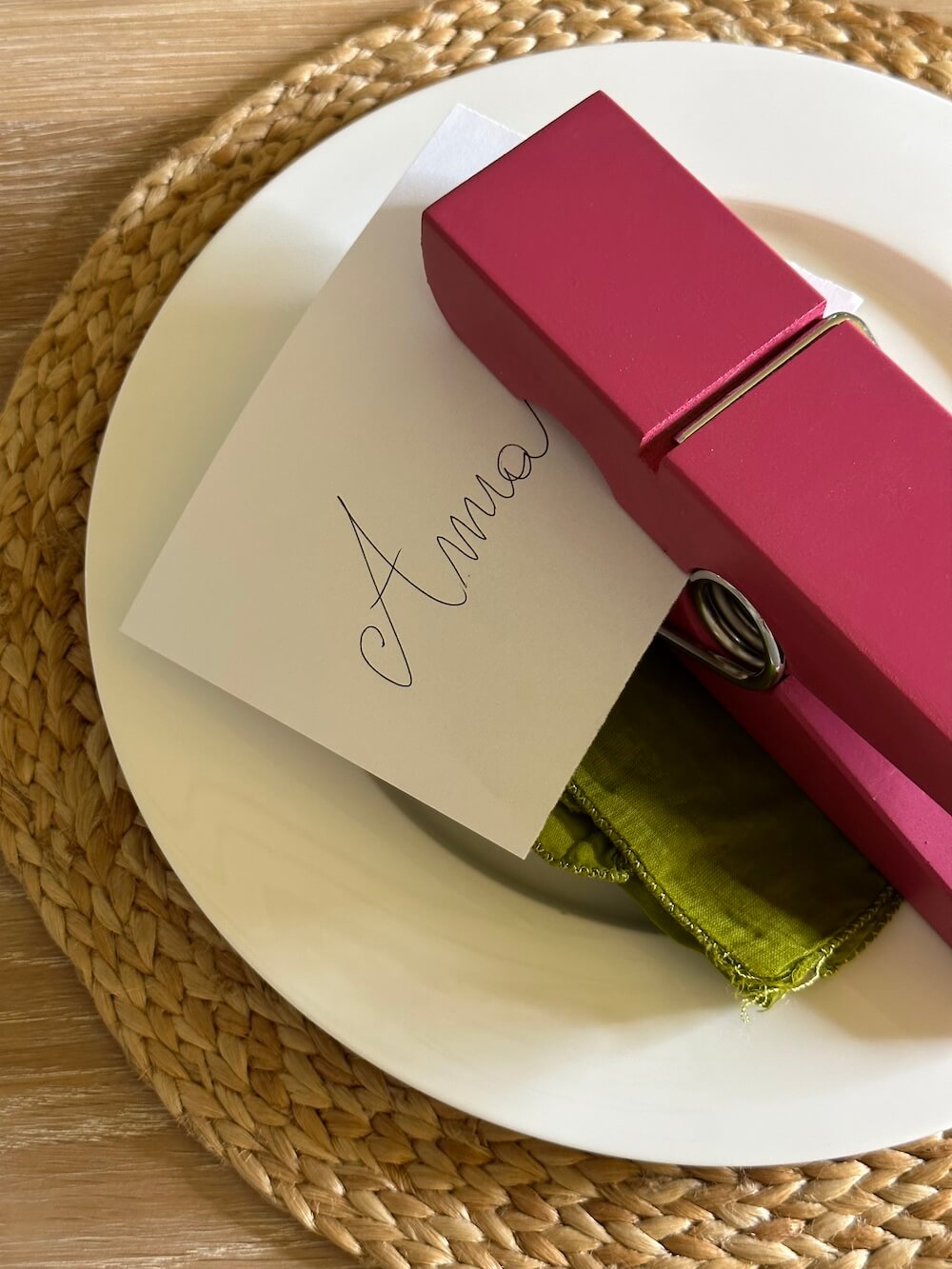 Maxi molletta grande rossa