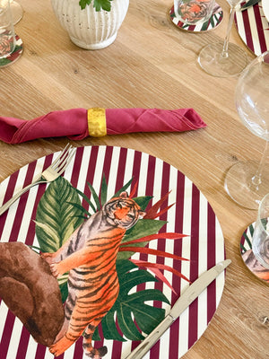 Sottopiatto - Tigre mise en place